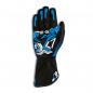 Preview: Sparco Kart Handschuhe RUSH hellblau Gr. 09